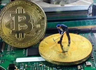 Advanced liquid cooling installation on a cryptocurrency miner, showcasing improved efficiency and heat management