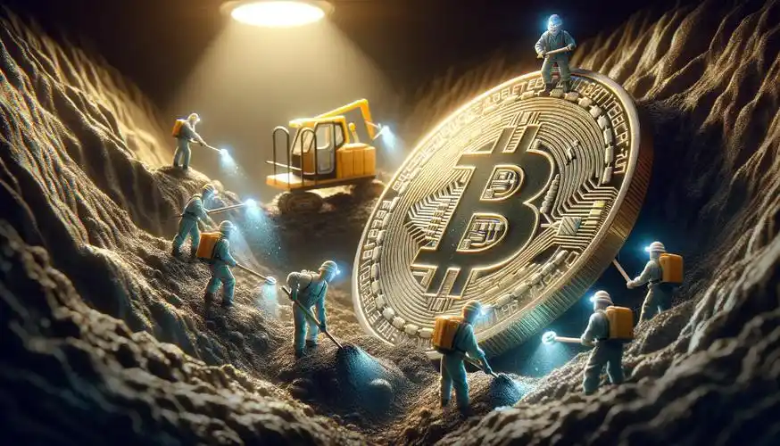 A vast solar-powered cryptocurrency mining farm in Africa