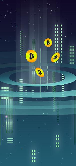 A powerful Bitcoin mining rig in action, showcasing the efficiency of hosted solutions for BTC operations